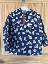 Joules Rugby Boys  Rain Away Rain Jacket - Packable, Zip Up & Hooded 3 Years