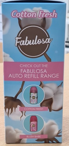 Fabulosa Electric Diffuser Refill -Unit & Refill Cotton Fresh. Upto 70 Days. - Picture 2 of 7