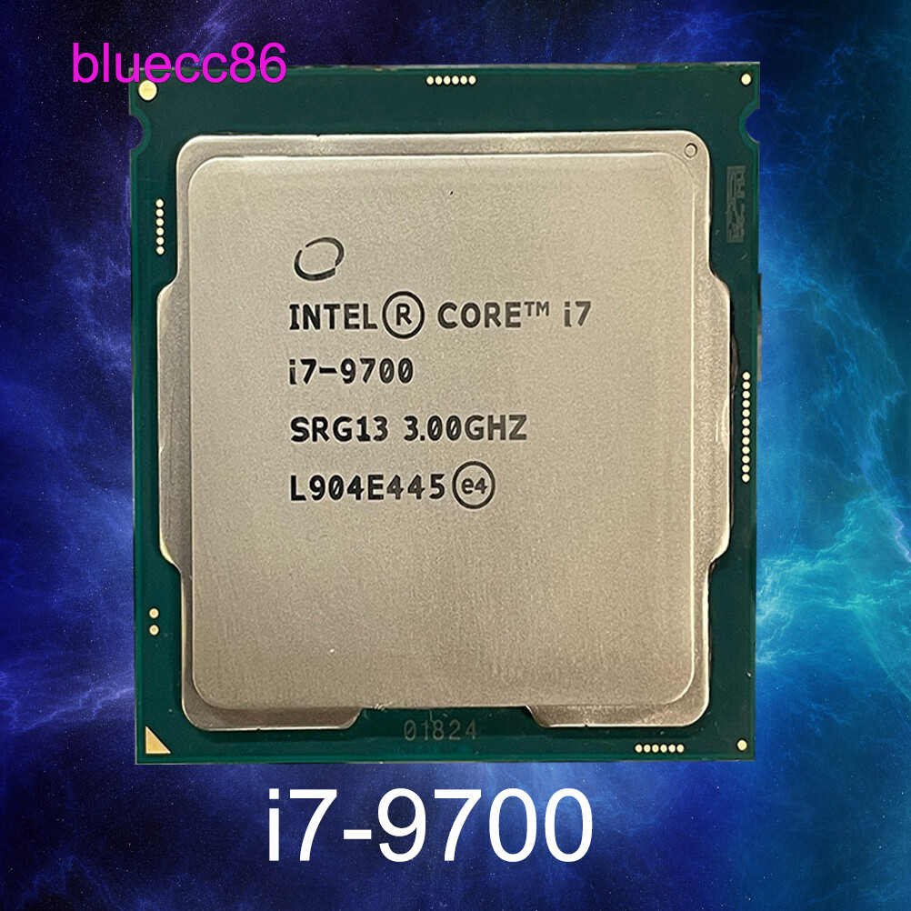 Intel Core i7-9700 LGA 1151 CPU Processor 3.0 GHz Eight-Core Intel Core i7-9700 LGA 1151 CPU Processor 3.0 GHz Eight-Core