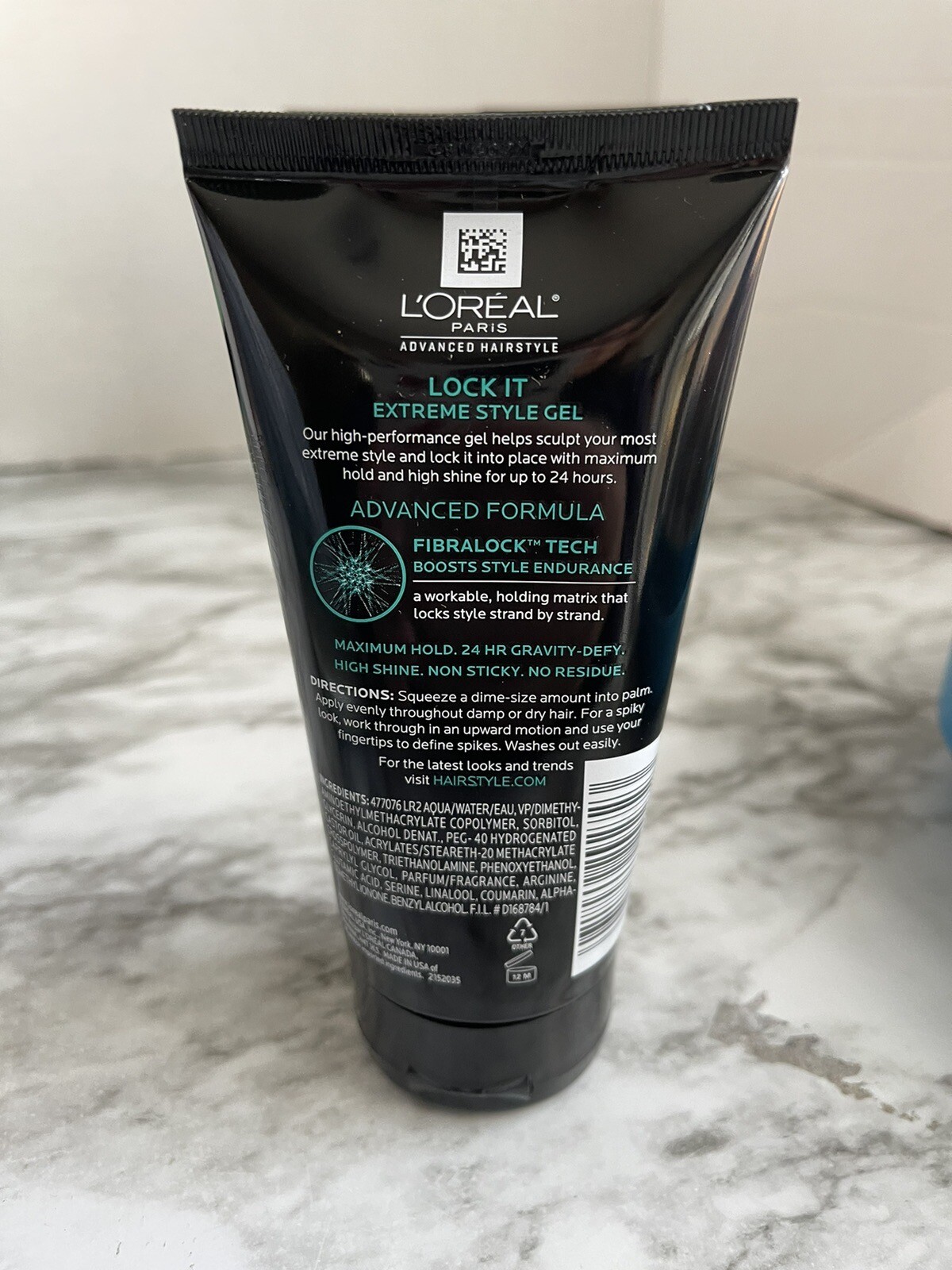 (3) L'Oreal Paris LOCK IT Extreme Style Gel 24 Hr Shine Maximum Hold 5.