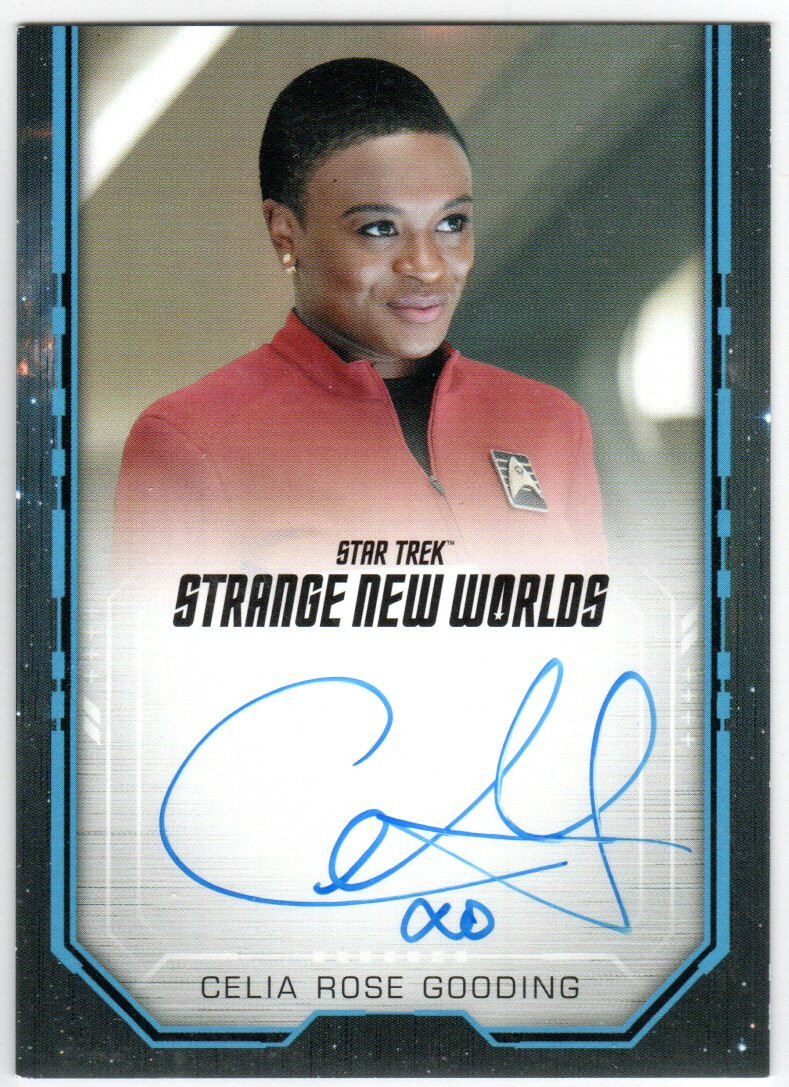 STAR TREK SNW STRANGE NEW WORLDS SEASON 1 CELIA ROSE GOODING UHURA ...