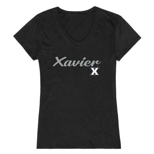 Xavier Musketeers NCAA Script Tee Womens T-Shirt