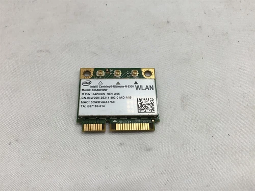 Intel Centrino Ultimate-N 6300 Wireless WiFi Card 633ANHMW 4W00N