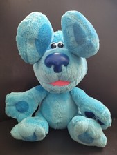 Nickelodeon Animated Blues Clues Peek-a-Blue Barking Puppy Dog Plush 15" Works