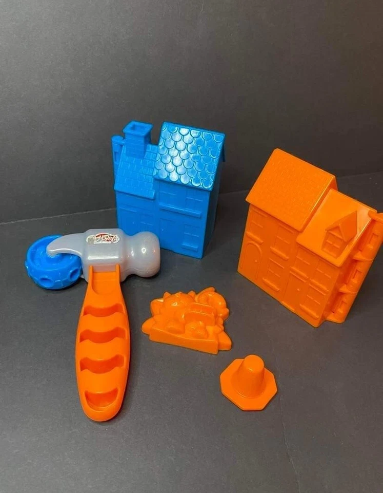 Play-Doh Bob the Builder Playset Hasbro Rare Kids Toy Hammer Tool - Image 2 of 4