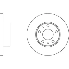 Apec Blue Brake Disc Front SDK6267 Fits Citroen Relay Fiat Ducato Peugeot Boxer