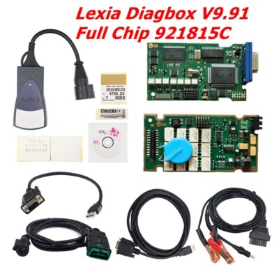 Newest Full Chip Lexia 3 Diagbox V9.85 VM Diagbox 9.91 Full Chip Diagnostic Tool