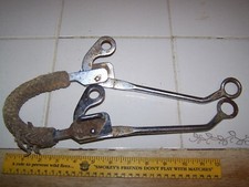 Flexible Braided Leather Nose Mechanical Hackamore Western Horse Tack Bitless