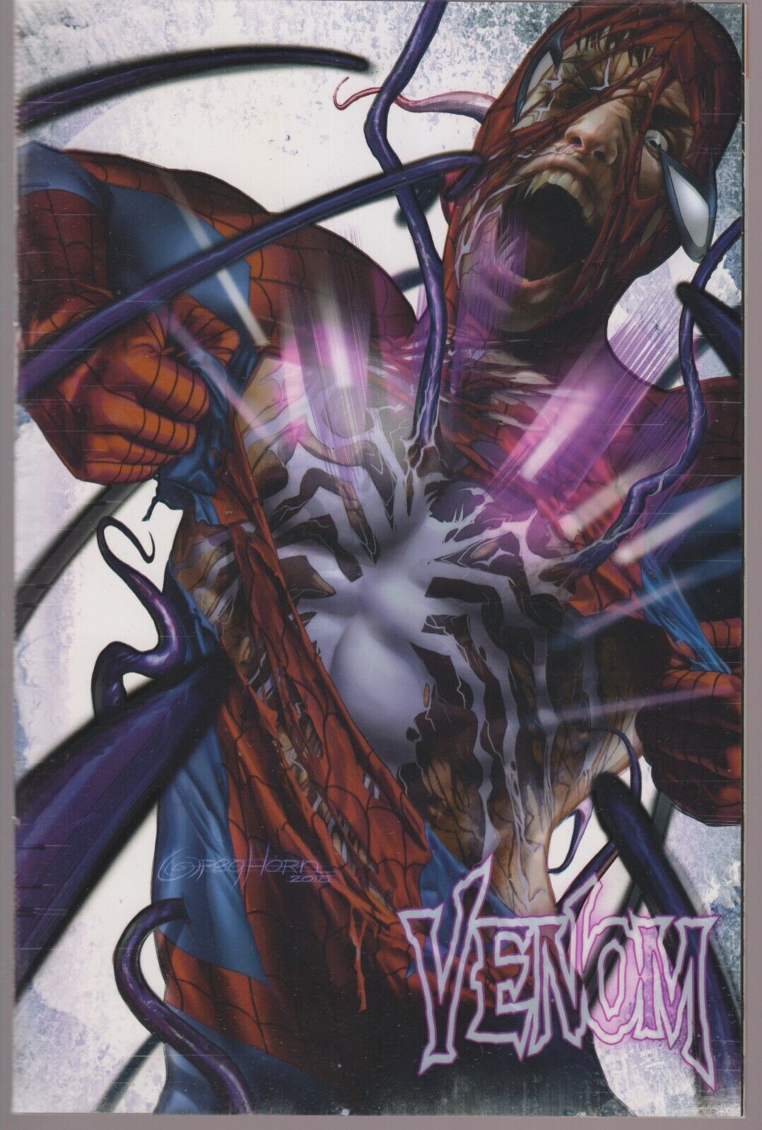 Venom # 1 REX - PVC VARIANT COVER - 1st App Grendel - Italian Edition