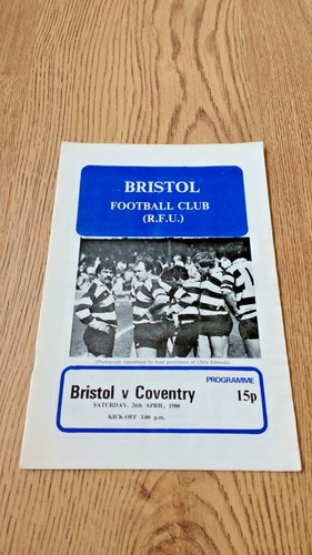 Coventry Rugby Programmes 1962 - 1988 - Picture 30 of 117