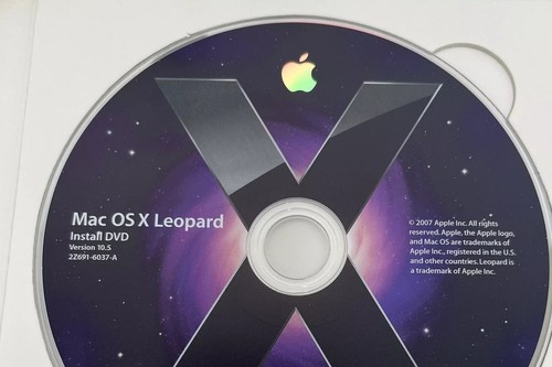 Apple Mac OS X Leopard 10.5 et mise à jour 10.5.6 installer DVD iWork Office Mac - Photo 6/11