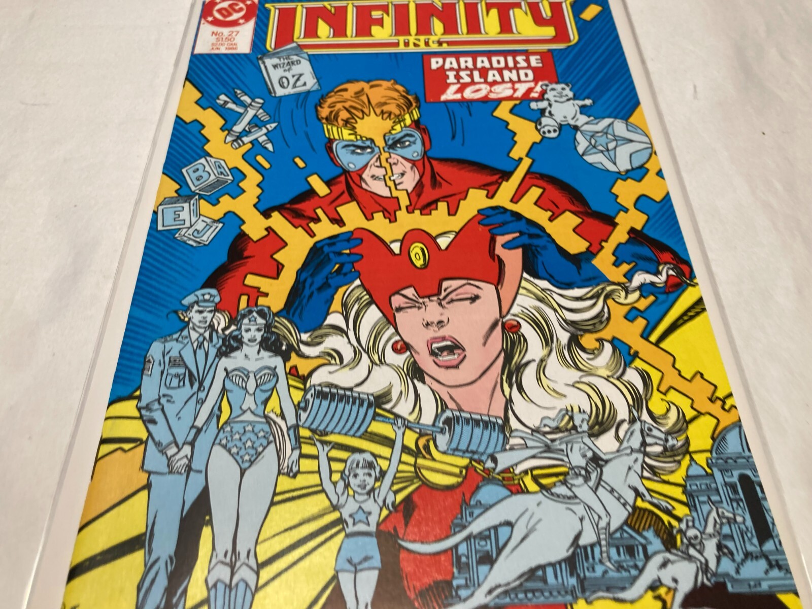 Infinity Inc 27 NM 9.4 Copper Age Thomas McFarlane 1986