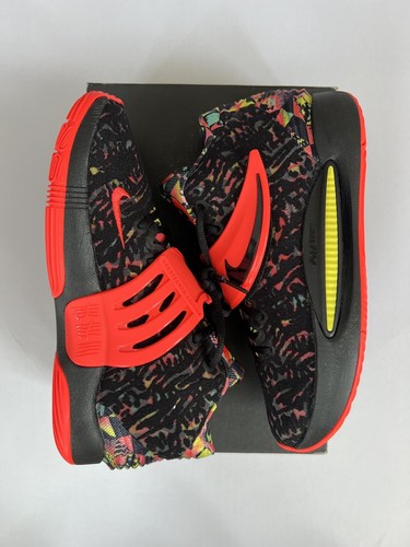 Nike KD14 Kevin Durant Black Bright Crimson Basketball Shoes CW3935-002 Men’s 9 - Picture 4 of 5