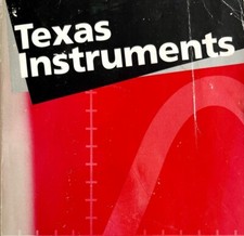 1993 Texas Instruments TI-82 Graphing Calculator Guide Book Manual Vintage PB
