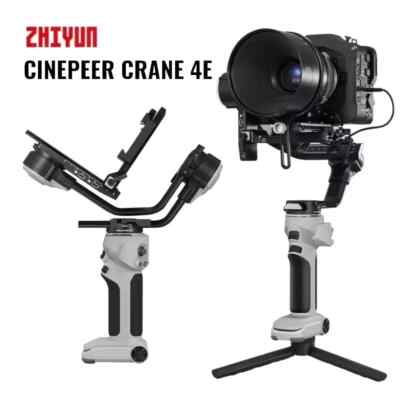 Zhiyun Cinepeer Crane 4E, 3-Axis Camera Gimbal Stabilizer for Canon Nikon Sony