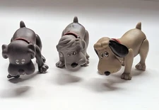 Vintage Pound Puppies  Poseable Figure Brown Spotted Dog 1986 85 Tonka