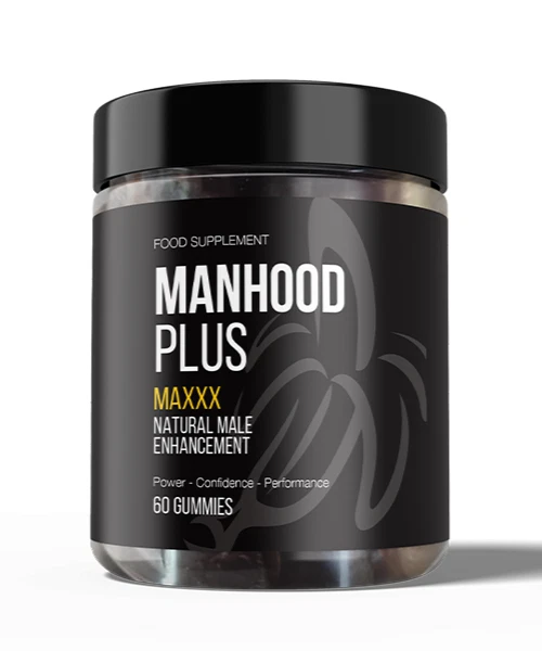 Manhood Plus Male Gummies, Enhance Performance, 60 Gummies