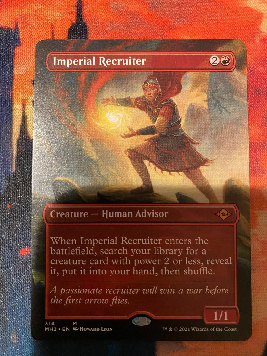 MTG Modern Horizons 2 Imperial Recruiter Borderless | eBay