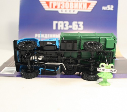 1:43 GAZ MM 51 A Fourgon 63 4x4 Resortbuss ZARM russian USSR truck UdSSR URSS - Picture 17 of 19
