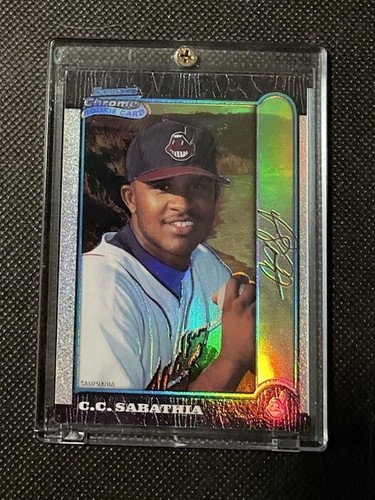 C. C. Sabathia [Refractor] #344 1999 Bowman Chrome International card