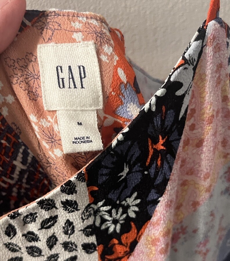 Gap Medium Patchwork Style Dress - image 4