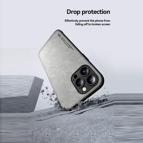 For iPhone 14 13 12 Pro Max 11 XS XR 8 7 ShockProof Magnetic Leather Case Cover - Picture 8 of 14