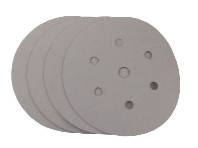 6'' X 6 Hole Platinum Film Hook and Loop Grip Sanding Discs (50 Pack, 2000 Grit)