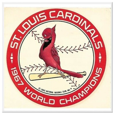 St. Louis Cardinals Baseball World Series 4x4 Ceramic Coasters Handmade 