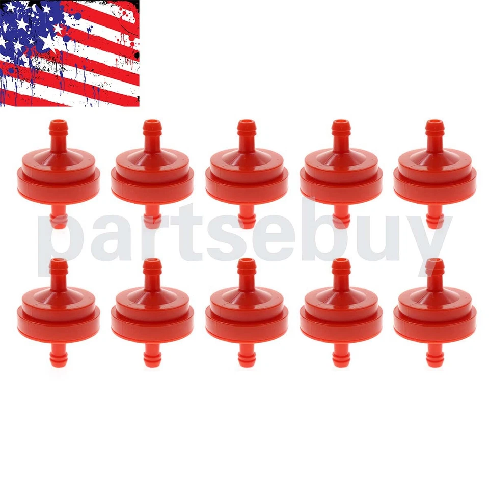 Cortador de grama 1/4" filtro de combustível gás em linha para Craftsman SPA8S1065056801,07-101,1279 - Imagem 3 de 4