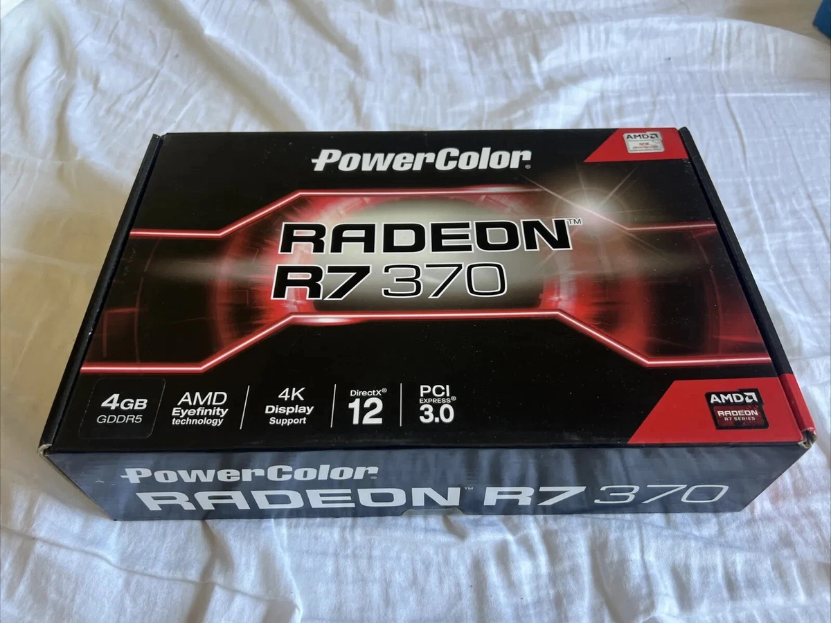 AMD Radeon R7 370 POWERCOLOR AXR7 370 4GB GDDR5 PCI Express Brand