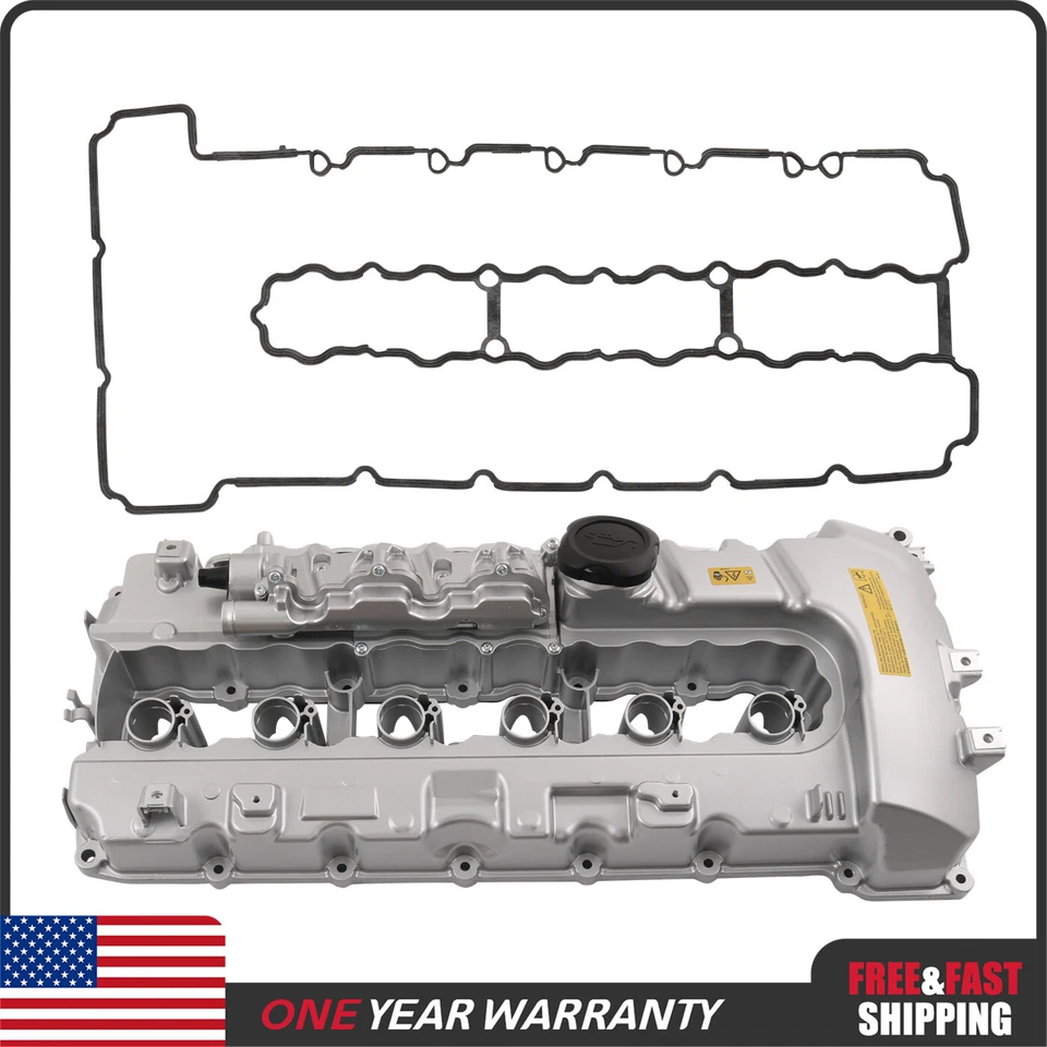 Valve Cover Aluminum 11127565286 Fits For BMW 335i xDrive 535xi 740i X6 Z4 Foto 4 de 4