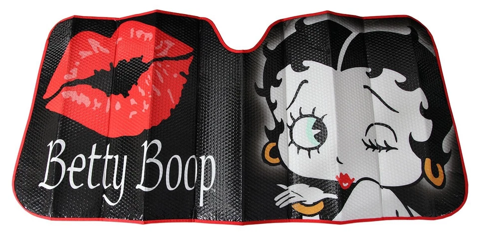 New Betty Boop Car Window Accessory Windshield Sun Shade Bundle For Infiniti   - Imagem 2 de 4