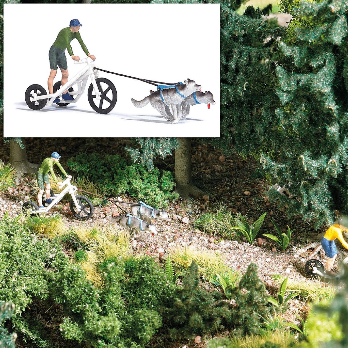 Busch H0 Huskies Tricycle Kit - 7815 for sale online | eBay