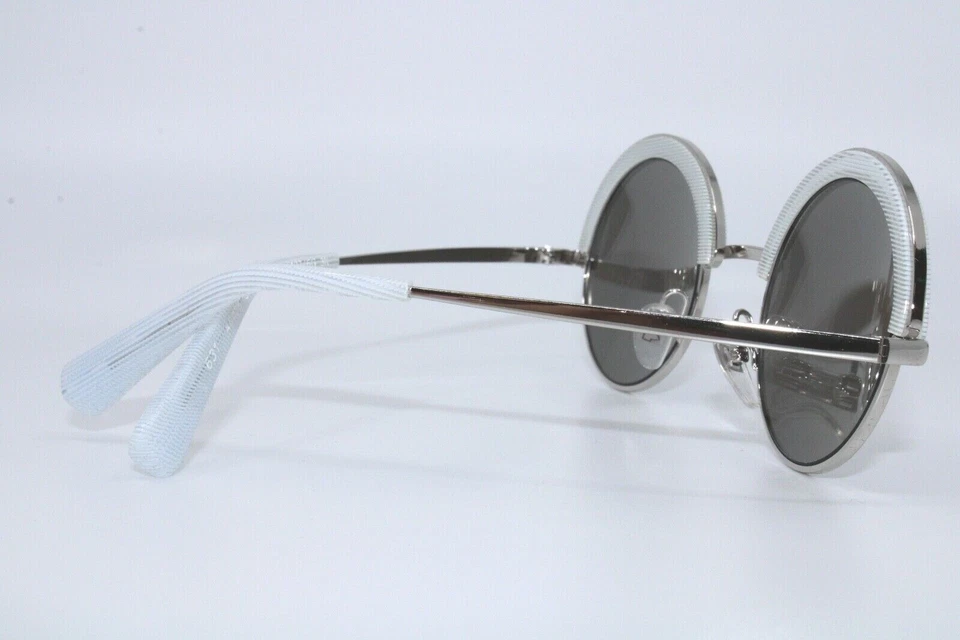 Gafas de sol Alain Mikli A04003 2102/6G plateadas espejadas nuevas auténticas 46 Foto 4 de 4