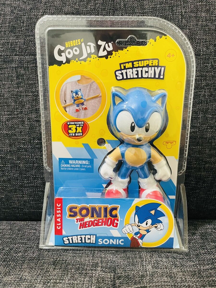 Heroes of Goo Jit Zu Classic Sonic The Hedgehog Hero Pack Stretch