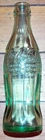 Vintage 1952 Coca-Cola Embossed 6oz. Peace Dale RI, MM and "F"