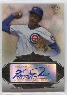 2014 Topps Tribute to the Stars 24/24 Fergie Jenkins #TSA-FJ1 Auto HOF 0tw4