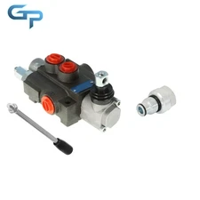 Hydraulic Directional Control Valve 1 Spool 3600 PSI 11 GPM BSPP+Conversion Plug