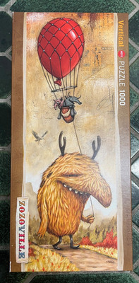 Heye Puzzle Zozoville Red Balloon Vertical 1000 Teile No. 29743 OVP