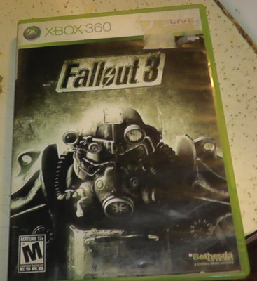 tested xbox 360 fallout 3 game working + box