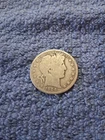 1906 D Silver BARBER 90% SILVER Half Dollar@@@ G to  VG Condition....BH-1