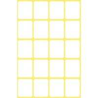 Avery Zweckform Vielzweck-Etiketten, 22 X 18 Mm, Weiß, Kp 3 Bis 60 Stk Spare 65%