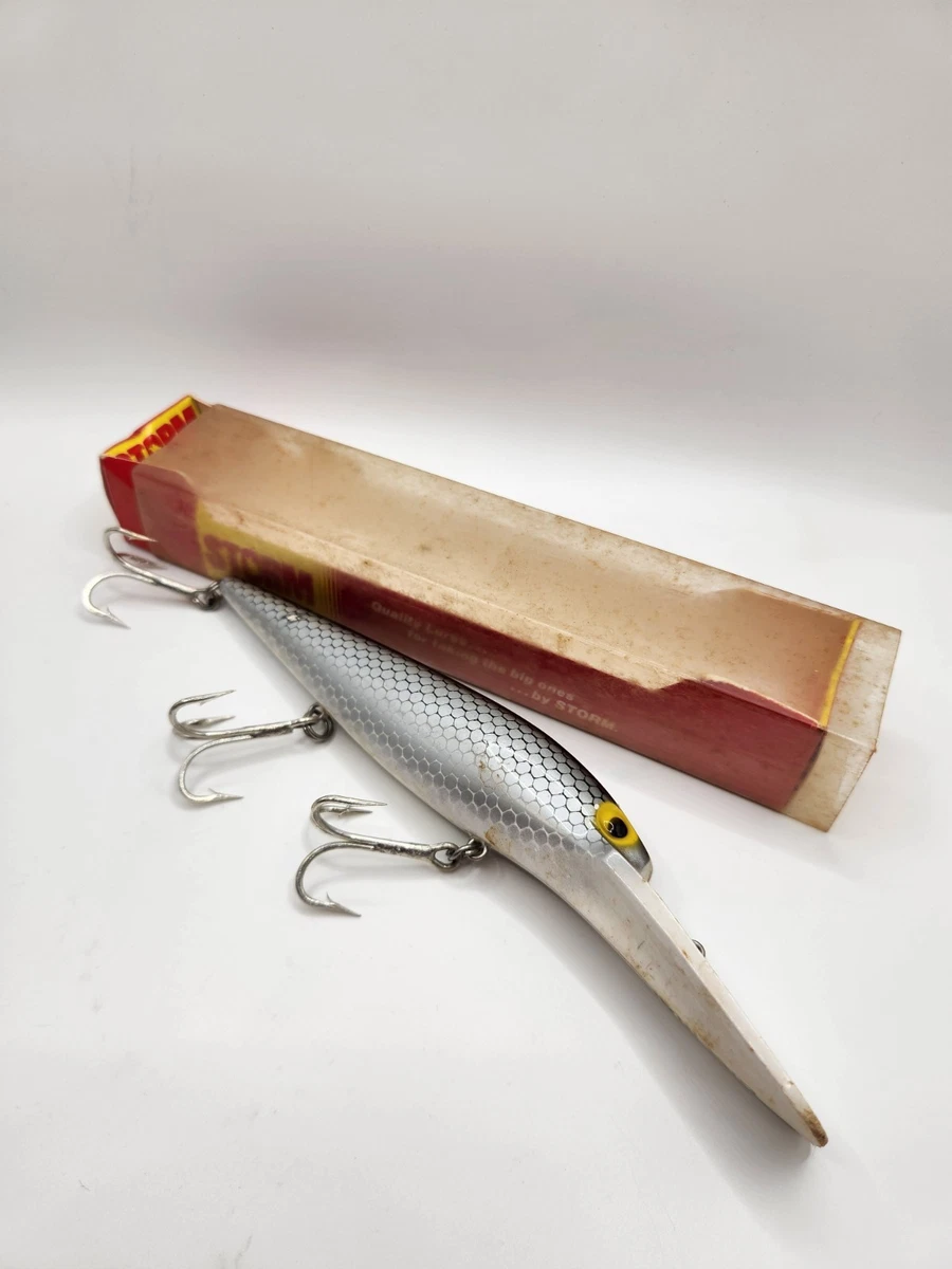 bigmac fishing lures Vintage Storm Rainbow Trout Big Mac Lure For Sale Nothing sounds like it RARE COLOR  Storm Manufacturing