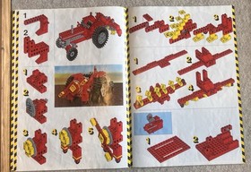 Lego Technic Farm Tractor (952 + Implements) Instruction Manual Only