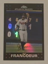2007 Topps Chrome JEFF FRANCOEUR #172 Refractor Atlanta Braves 