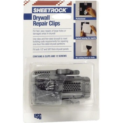 USG 380161 Drywall Repair Clips 00503 6/pk | eBay