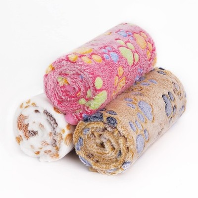 Dog & Cat Blankets - Soft Warm Fleece Throw Pet Blanket for Small, Medium, La...