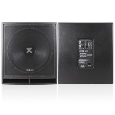 Pair Active Subwoofers Club Sub Woofers Bass Bins SWP-18" 2400W Peak UK Stock