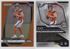 2024 Panini Prizm Rookies Orange Prizm /249 Bo Nix #309 Rookie RC