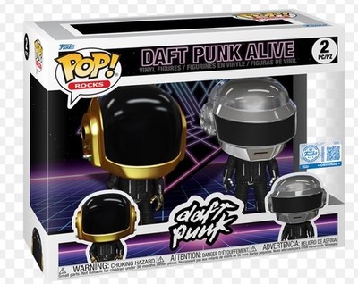 Funko Pop! Daft Punk - Alive - Leather - Limited Edition - 2 Stück - Neu 2026